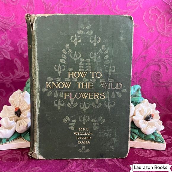 1903 How to Know the Wild Flowers, Mrs. William Starr Dana, TLC: for Crafts etc - Picture 1 of 10